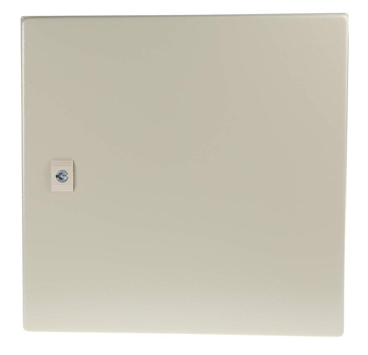 RS PRO Stahl Wandgehäuse RAL 7032 IP66, HxBxT 400 mm x 400 mm x 200mm