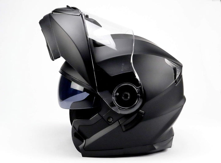 BNO Flip-2 Flup Up Helm Klapphelm Madular Helm (S, Blau Schwarz) S Blau Schwarz, S Blau Schwarz