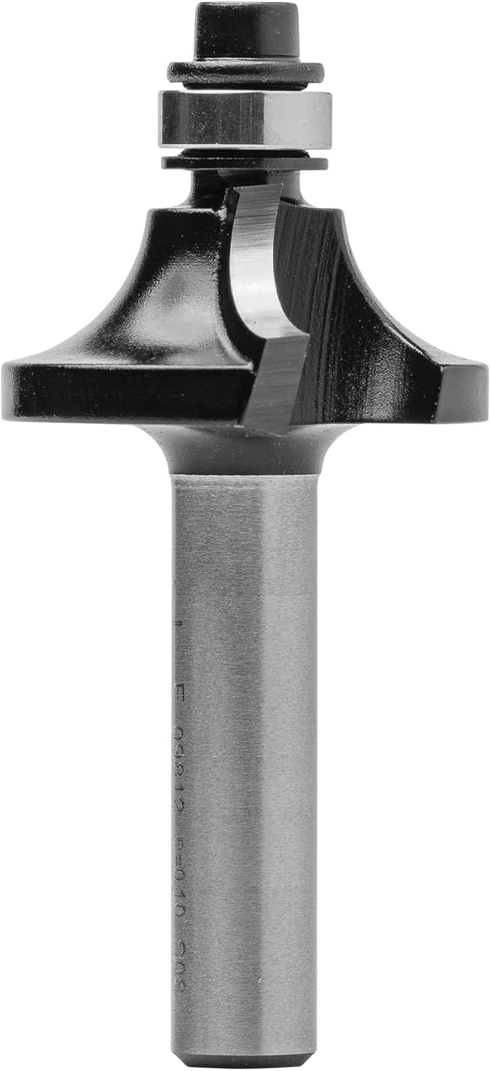 ENT 09812 Viertelstabfräser HW, Schaft (S) 8 mm, Durchmesser (D) 28,7 mm, NL 12,7 mm, R 8 mm, SL 32