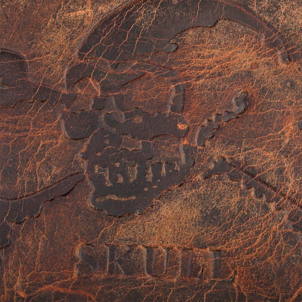 Green Burry Vintage Skull 1796, Braun, one size Sattelbraun, Sattelbraun