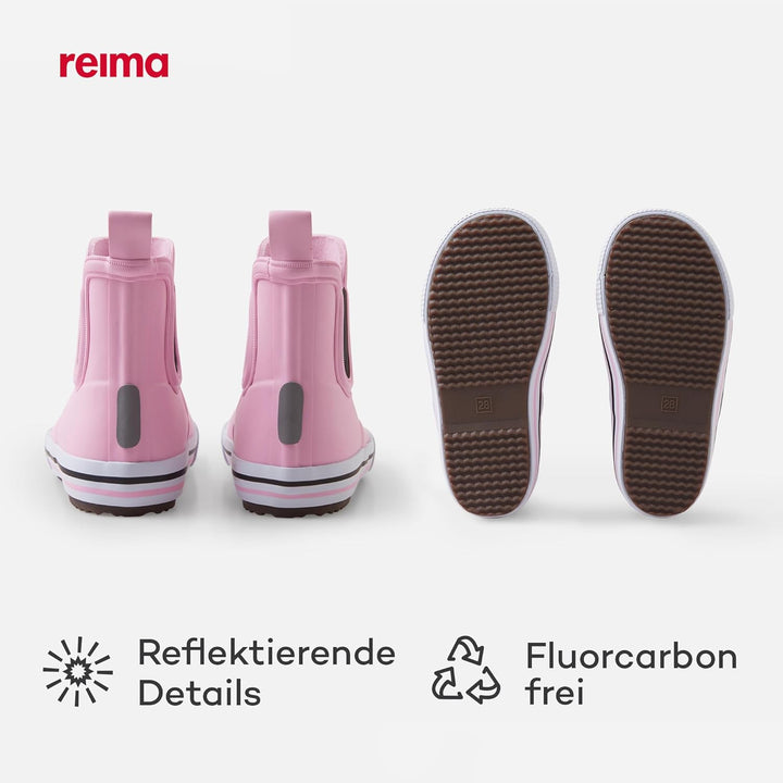 Reima - Ankles Regenstiefel für Kinder - Gummistiefel für Jungen und Mädchen, flexible Laufsohle, re