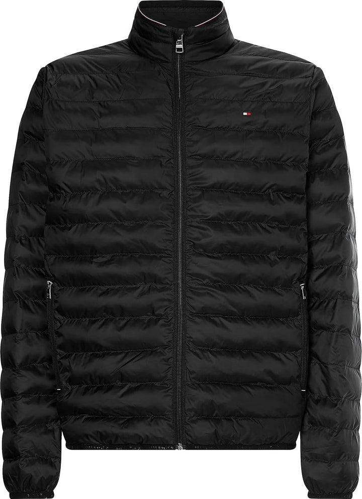 Tommy Hilfiger Herren Jacke Übergangsjacke XXL Schwarz, XXL Schwarz