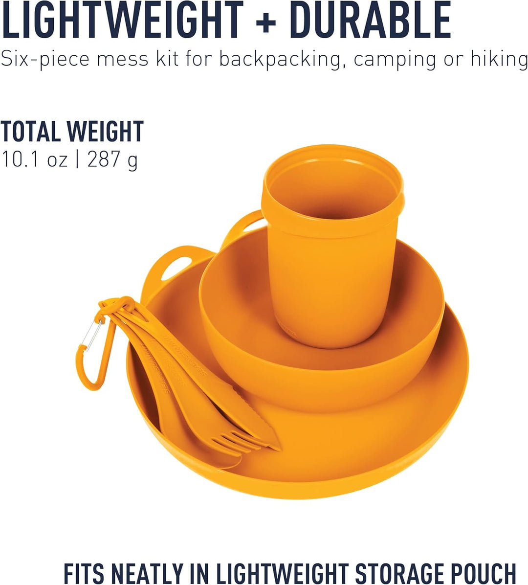 Sea to Summit Campinggeschirr Delta Camp Set Orange, Orange
