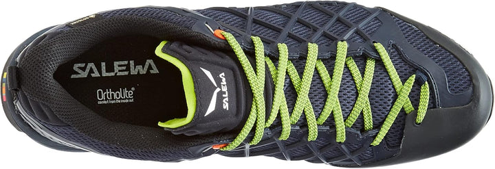 Salewa Herren Ms Wildfire GTX Trekking-& Wanderhalbschuhe 40 EU Navy Blazer Cactus, 40 EU Navy Blaze