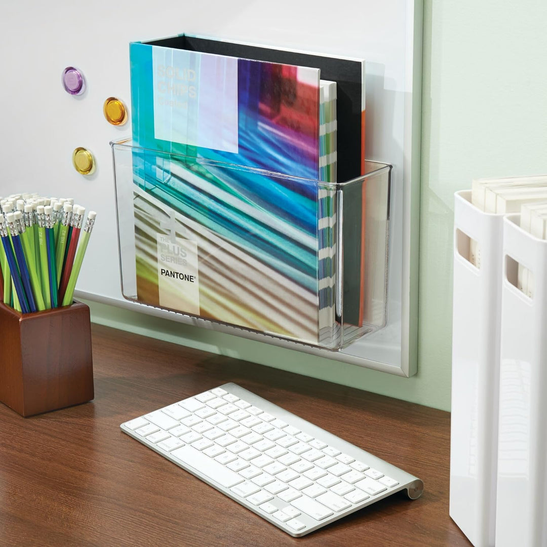 iDesign 66140EU Affixx Selbstklebender Küchen-Organizer, Starke Haftkraft, Rückstandslos zu entferne