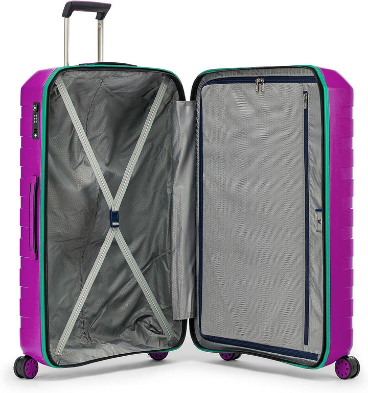 Roncato Box Sport Mittelgrosser Koffer 69 cm - Aquamarin/Orchidee Aquamarin / Orchidee 69 cm, Aquama