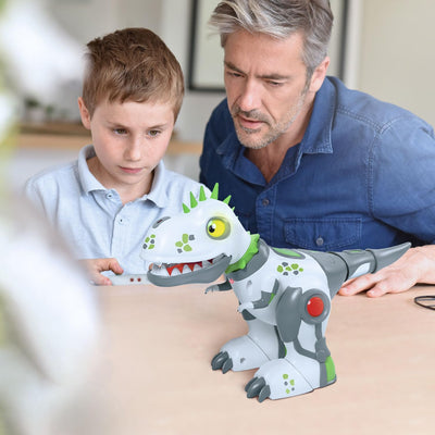 Xtrem Bots - Dinopunk Roboter Kinder | Ferngesteuerter Dinosaurier | Roboter Programmierbar 20 Aktio