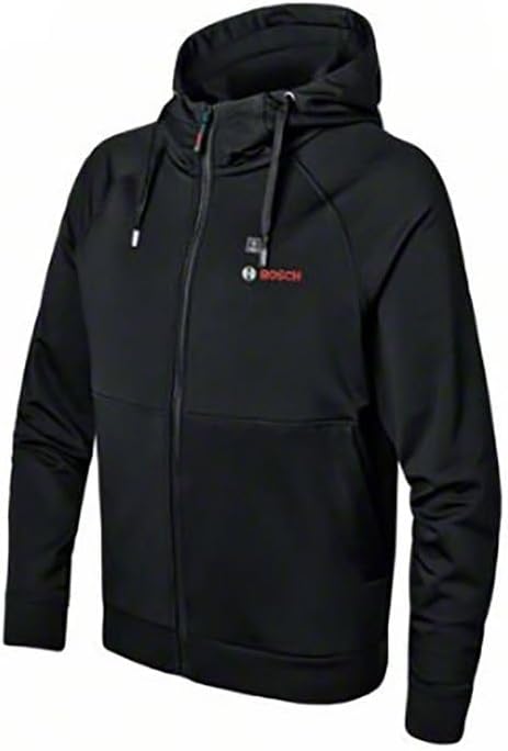 Bosch Professional Beheizbare Sweatjacke GHH 12+18V XA (inkl. USB-Ladeadapter GAA 12V-21 + GBA 12V 2