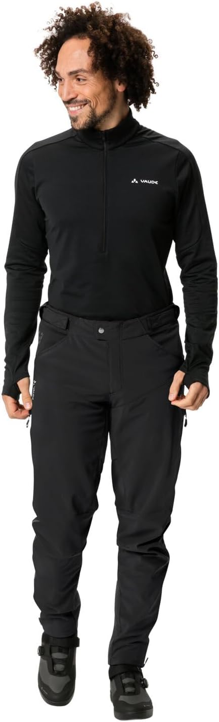 VAUDE Herren Hose Men's Qimsa Softshell Pants Ii XS Black/Black, XS Black/Black