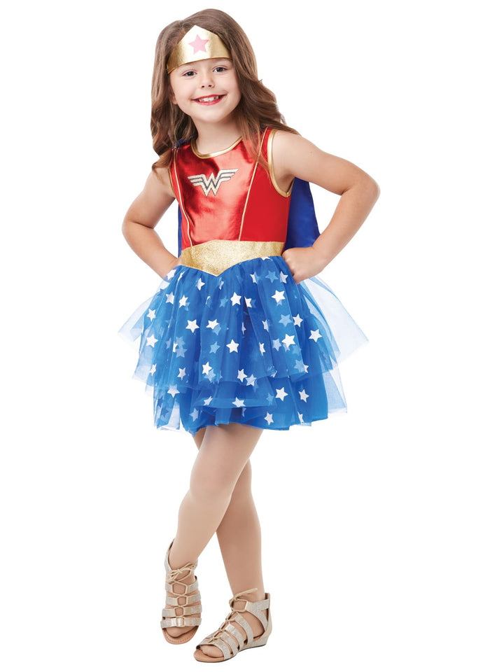 Rubie's Wonder Woman(TM) Classic Kostüm für Mädchen 3-4 Jahre, 3-4 Jahre
