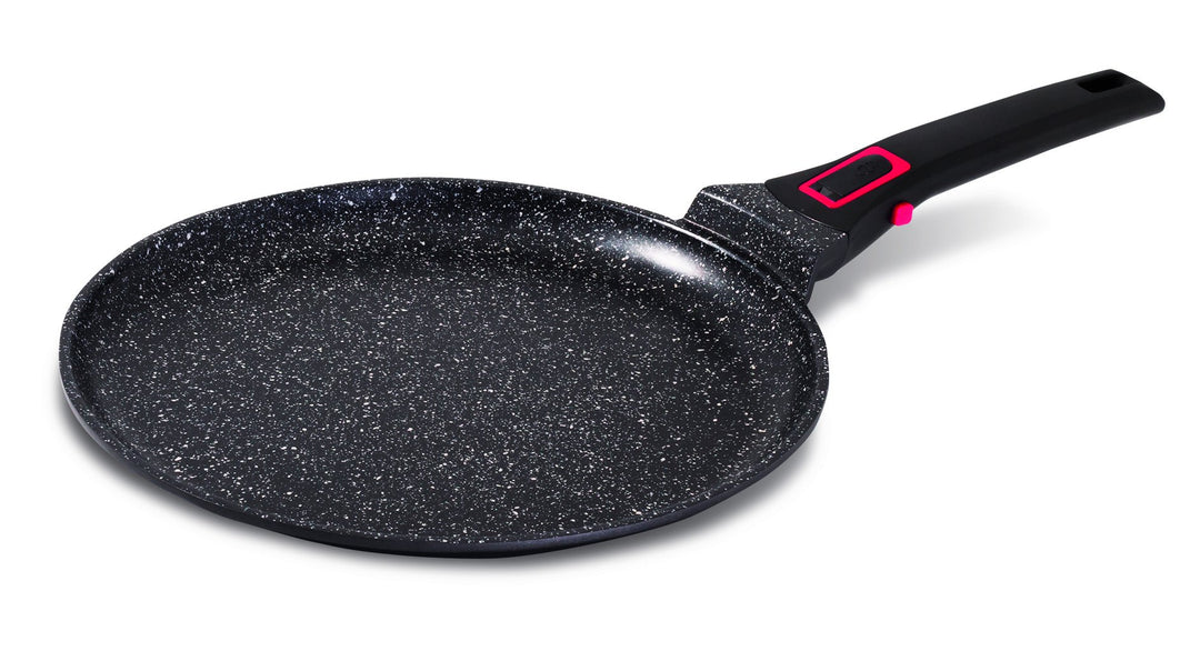 Baumalu Stirnbänder Crêpespfanne Granit Pro, geschmiedetes Aluminium, schwarz, 28 cm
