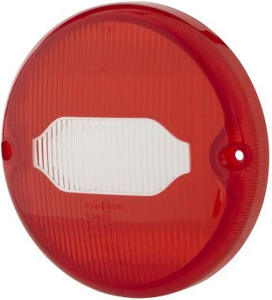 HELLA - Heckleuchte - Hybrid/LED - 24V - geschraubt - Lichtscheibenfarbe: rot/gelb - Kabel: 300mm -
