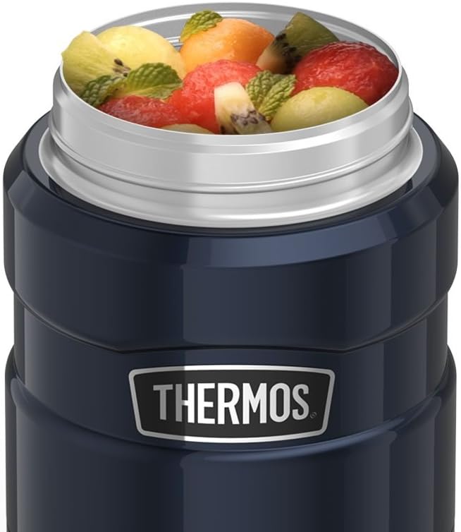 Thermos SK3020MBTRI4 SK3020MBTRI Vakuumisolierte Lebensmitteldose aus Edelstahl, 680 ml, Mitternacht