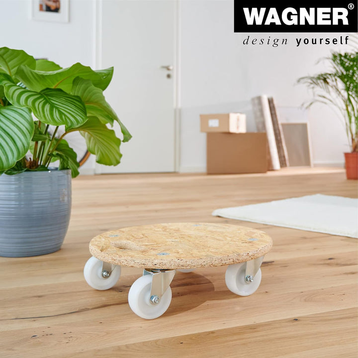 WAGNER Transporthilfe MM 1171 I 38 cm - ideal für Geräte & schwer beladene Kisten I Tragkraft 250 kg