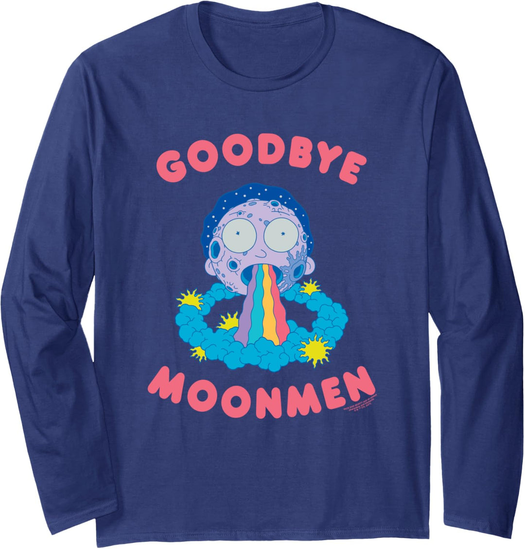 Rick and Morty Goodbye Moonmen Langarmshirt