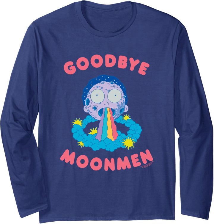 Rick and Morty Goodbye Moonmen Langarmshirt