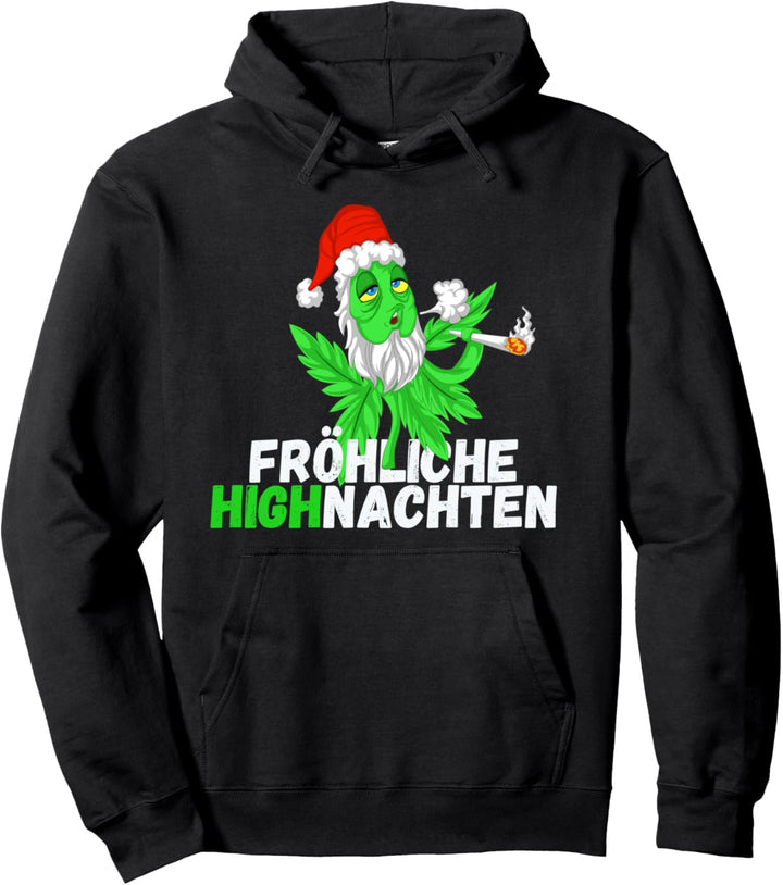 Fröhliche Highnachten Pullover Hoodie