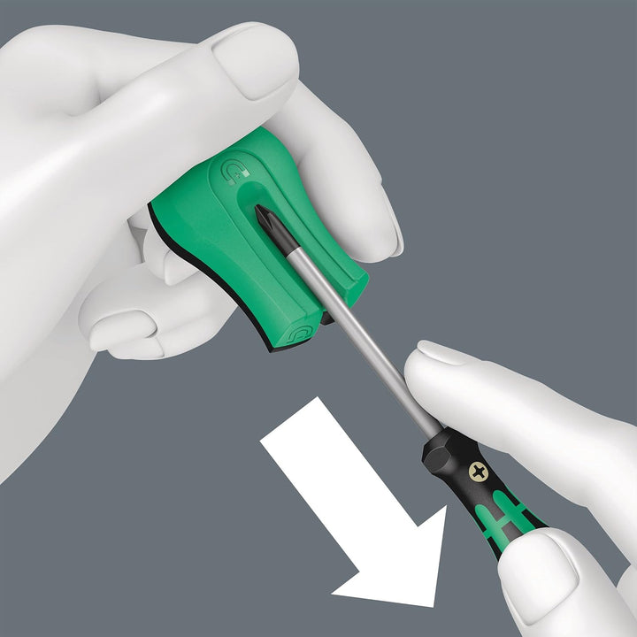 Wera Kraftform Kompakt 28 mit Tasche, 7-teilig, Wera 05134491001 & 05033404001 9500 Magnet SB, Magne