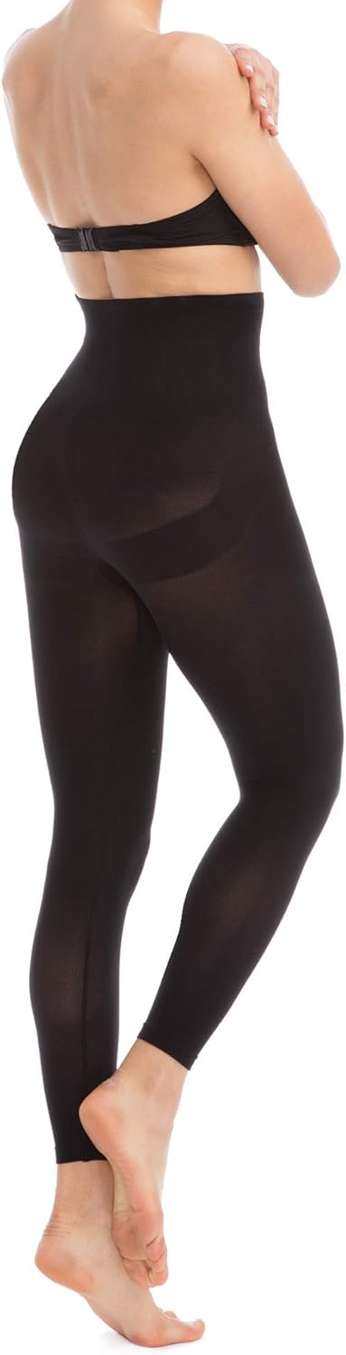 FarmaCell Bodyshaper 609B - Formende Stütz-Leggings mit Bauchbinde - leichtes und erfrischendes NILI