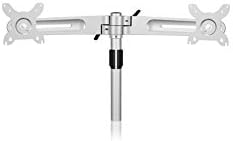 Icy Box IB-AC638+M2 Monitorhalter für 2 Monitore (bis 24") - Zubehör/Erweiterungseinheit für Icy Box