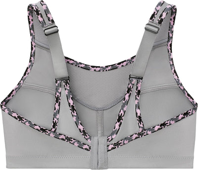 Glamorise Damen Bustier BH mit Perfektem Halt Sports Bra 75C Grau, 75C Grau