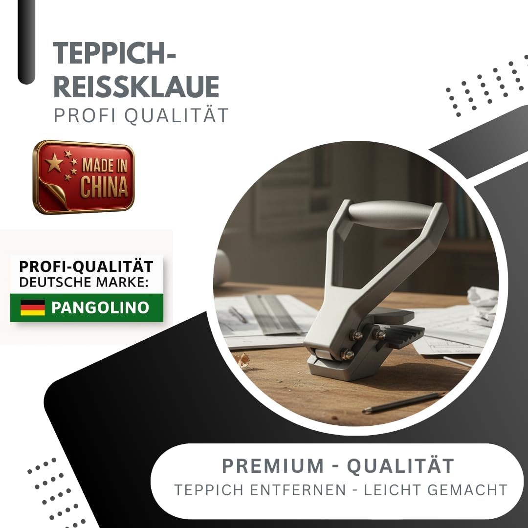 Reissklaue Halteklaue [90 mm] Teppichkralle - Pangolino Reisskralle Aluminium, Reissklaue