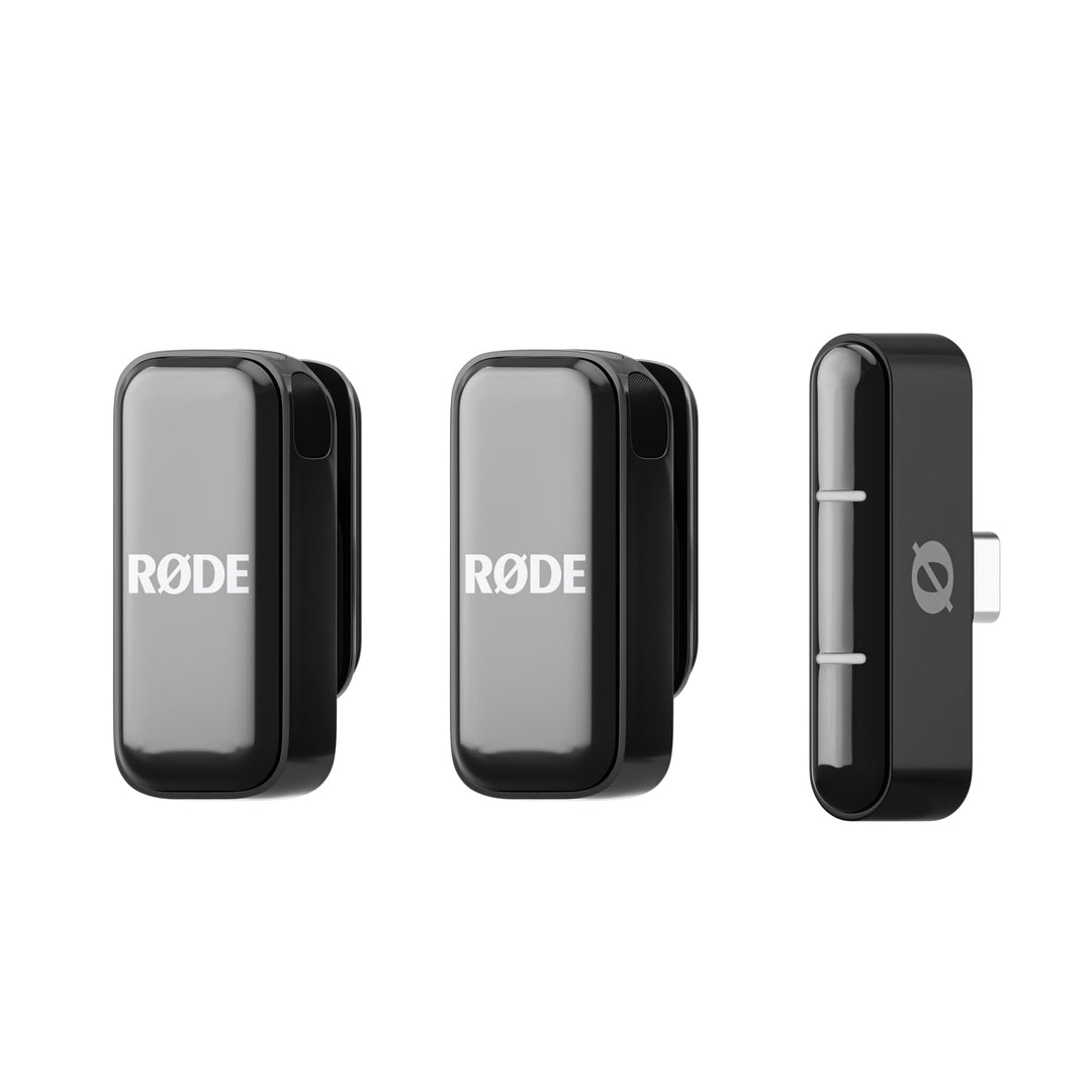 RØDE Wireless Micro - Kompaktes drahtloses Mikrofon, Zwei Mikrofone mit Ladehülle für die Erstellung