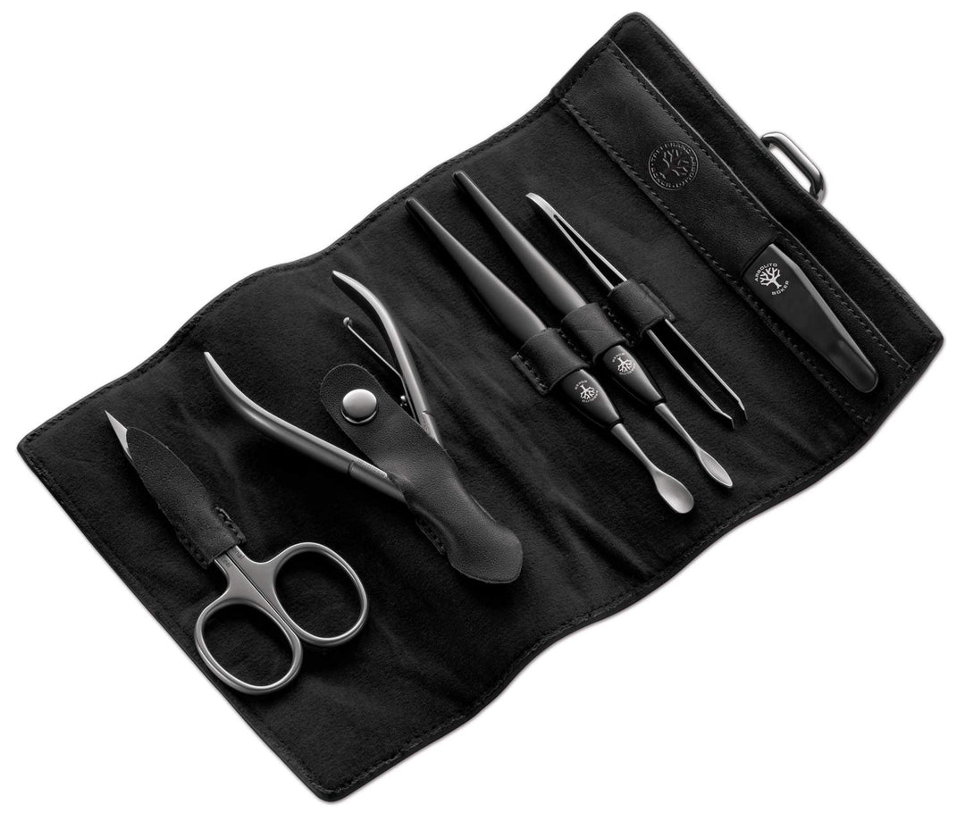 Böker Arbolito Manicure Set Traveler, schwarz, Set Traveler