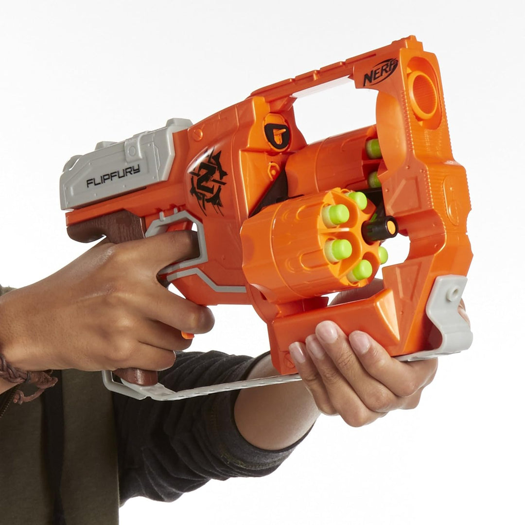 NERF Zombie Strike flipfury Blaster