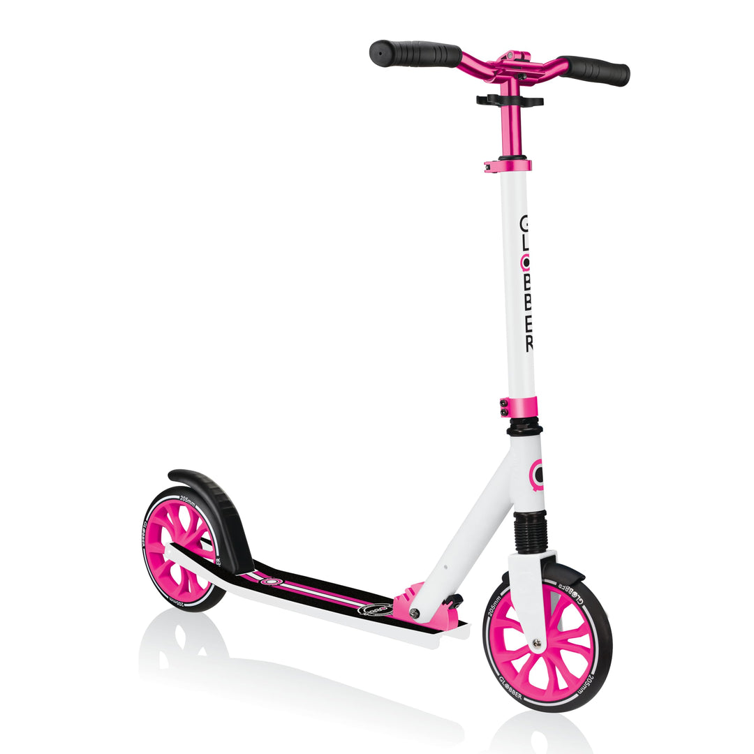 GLOBBER NL 205 Roller – Tretroller Kinder ab 6 Jahre, Teens und Erwachsene - Scooter 205 mm - ABEC 7