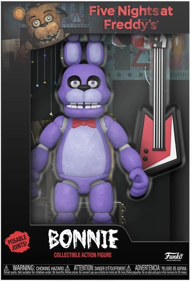 Funko Five Nights at Freddy's Action Figure Bundle Includes 13.5" Freddy Fazbear and 13.5" Bonnie Ac