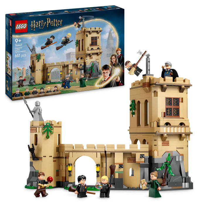 LEGO Harry Potter Schloss Hogwarts: Flugstunden, Abenteuer-Spielset mit 6 Minifiguren zum Sammeln, i