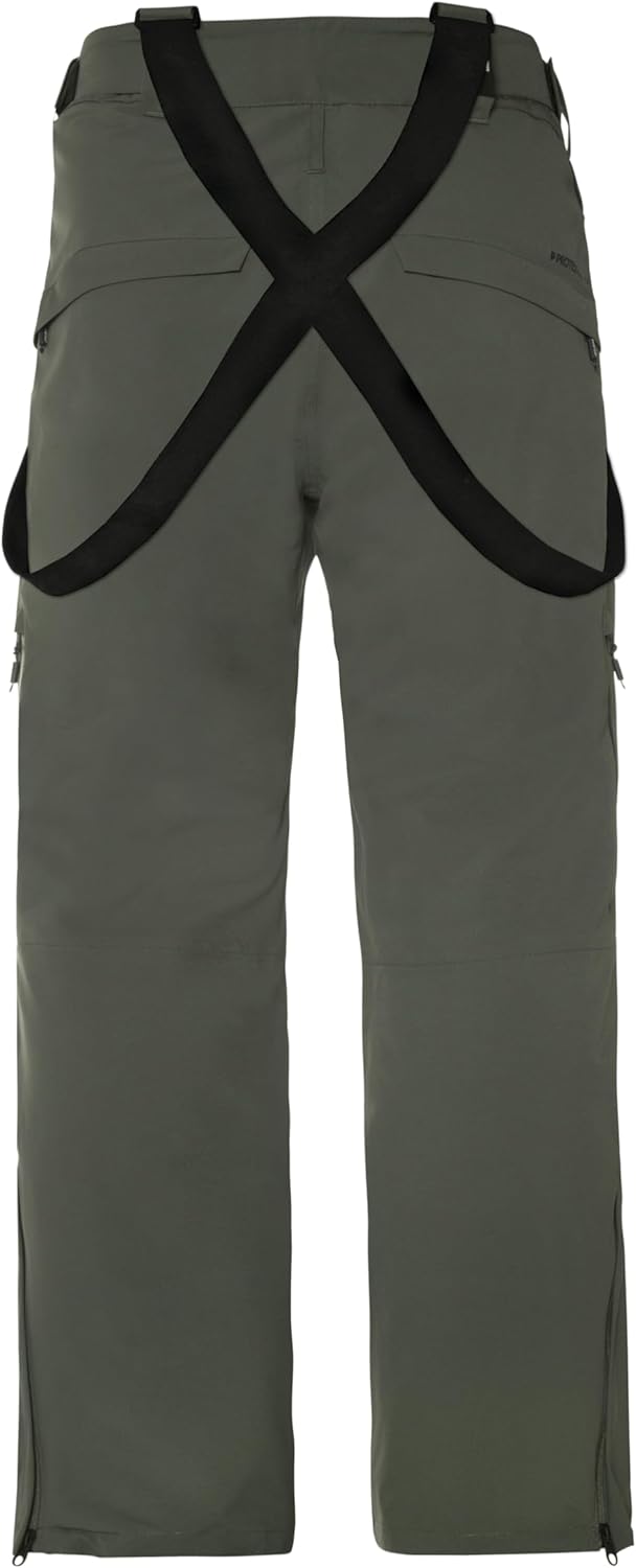 Protest Men Ski- Und Snowboardhosen MIIKKA S-XXL Jäger, S-XXL Jäger