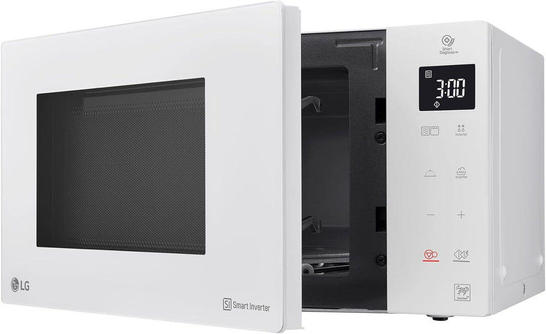 LG - Mikrowelle, Grill, Smart Inverter weiss Bianco, Bianco