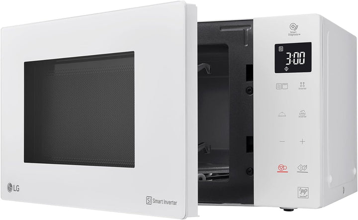 LG - Mikrowelle, Grill, Smart Inverter weiss Bianco, Bianco