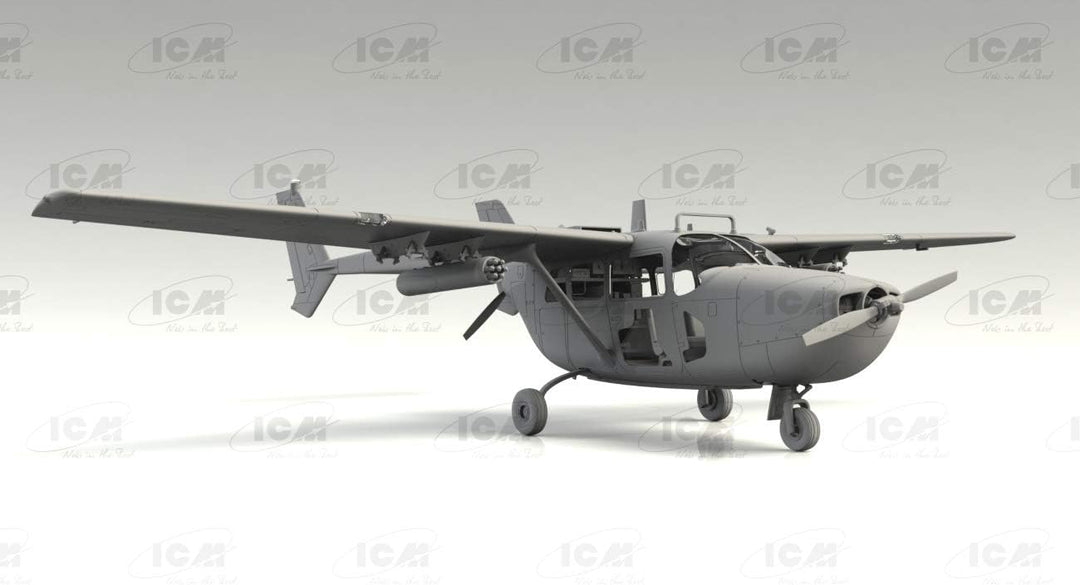 ICM 48291 Modellbausatz, Schwarz