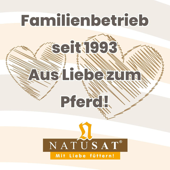 Natusat Thymiansirup 1000 ml - Beruhigt und löst den Schleim, Thymian Hustensaft Pferd mit Kräutern,