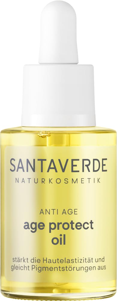 Santaverde / age protect oil / Anti-Aging Gesichtsöl / stärkt die Hautelastizität / gegen Pigmentfle