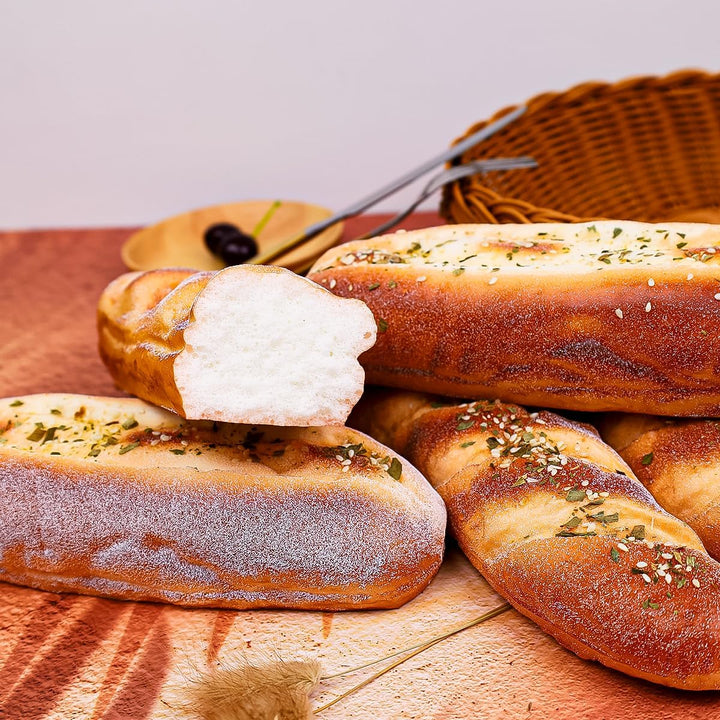 5 Stück Simuliertes Künstliche Brot Satz Dekoration Lebensecht Fauxpas Laibchen Realistische Gefälsc