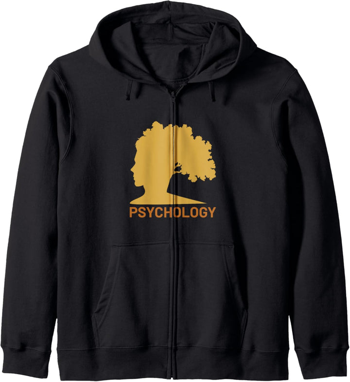 Psychologie Baum Symbol Lustiges Geschenk Kapuzenjacke