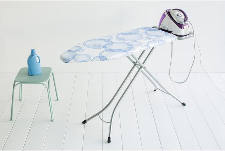 Brabantia - Bügelbrett C PerfectFlow - für Dampferzeuger - XL-Dampfbügeltisch Innovativem, dreilagig