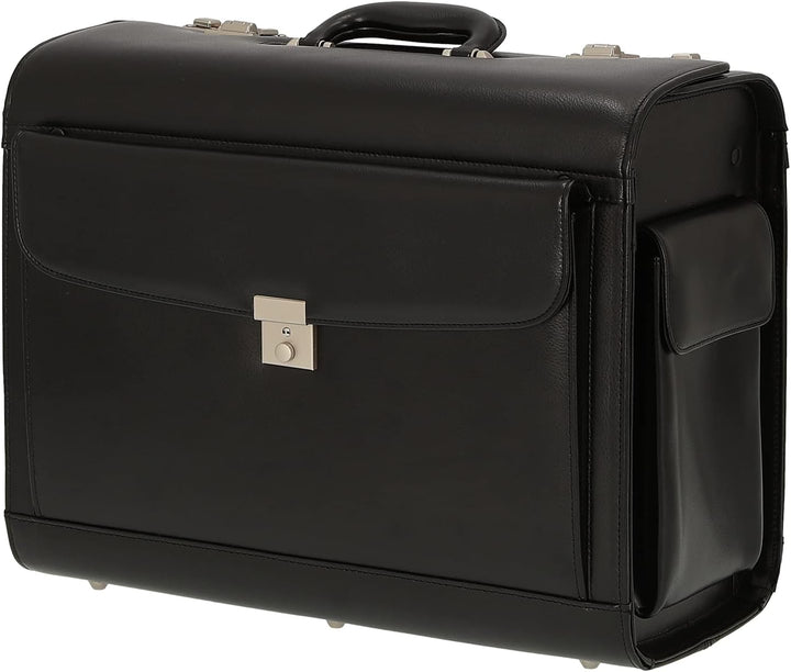 D&N Business Line Pilotenkoffer, 45 cm, 33L, Schwarz