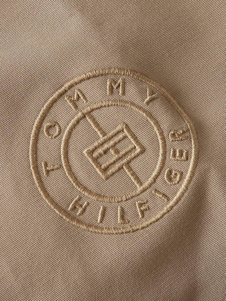 Tommy Hilfiger Damen Cotton Blend Parka Ww0ww38778 Parkas 68 Beige (Beige), 68 Beige (Beige)