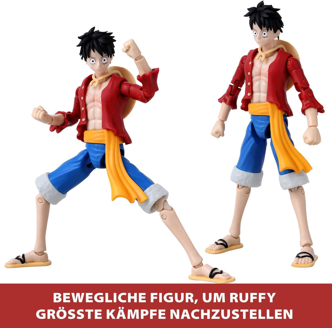 BANDAI – Anime Heroes – One Piece – Anime Heroes Figur 17 cm – Monkey D. Ruffy – 37008, Monkey D. Ru
