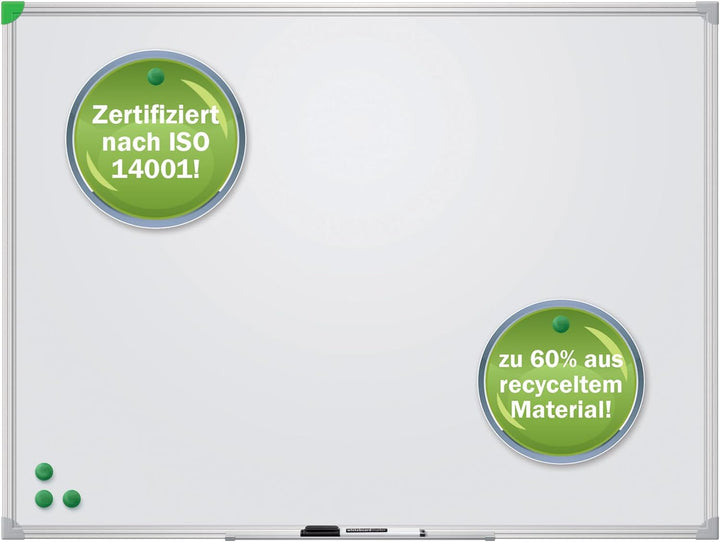 FRANKEN Whiteboard, Schreibtafel U-Act!Line®, lackiert, magnetisch, beschreibbar, trocken abwischbar