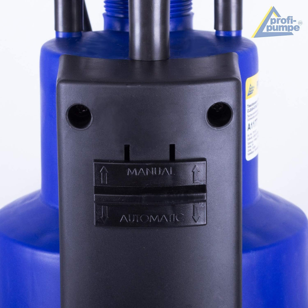 TAUCHPUMPE ZISTERNENPUMPE GARTENPUMPE KELLERPUMPE LONG-LIFE CLEAN-STAR 750 FLACHSAUGEND SCHACHTPUMPE