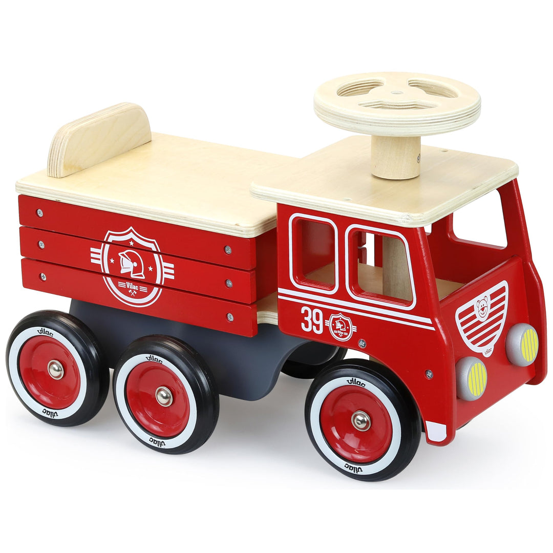 VILAC 1126R Prunkwagen von Pompiers Flugzeuge, rot