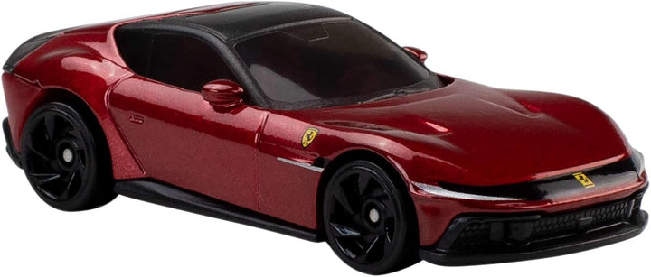 Hot Wheels Spielzeug-Ferrari-Autos, Die-Cast, 5er-Pack im Massstab 1:64, offiziell Lizenziertes 5er-