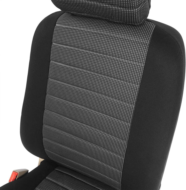 eSituro SCSC0035 2er Einzelsitzbezug universal Sitzbezüge für Auto Schonbezug Schoner aus Polyester