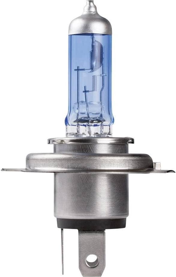 Philips 12342CVUBW Crystalvision Ultra Moto H4 Motorrad-Scheinwerferlampe, 1 Stück H4 Single, H4 Sin